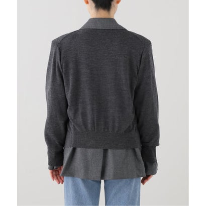 TOGA/トーガ Knit docking jacket ジャケット （グレーA）｜詳細画像