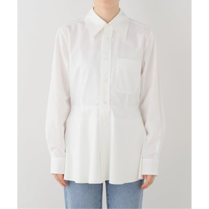 TOGA/トーガ Flared shirt シャツ （ホワイト）｜詳細画像