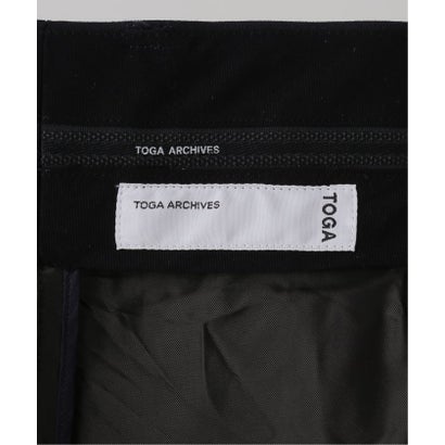 TOGA/トーガ Layered trousersトラウザー （ネイビー）｜詳細画像