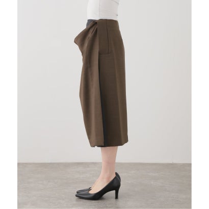 TOGA/トーガ Georgette spangle skirt スカート （ブラウン）｜詳細画像