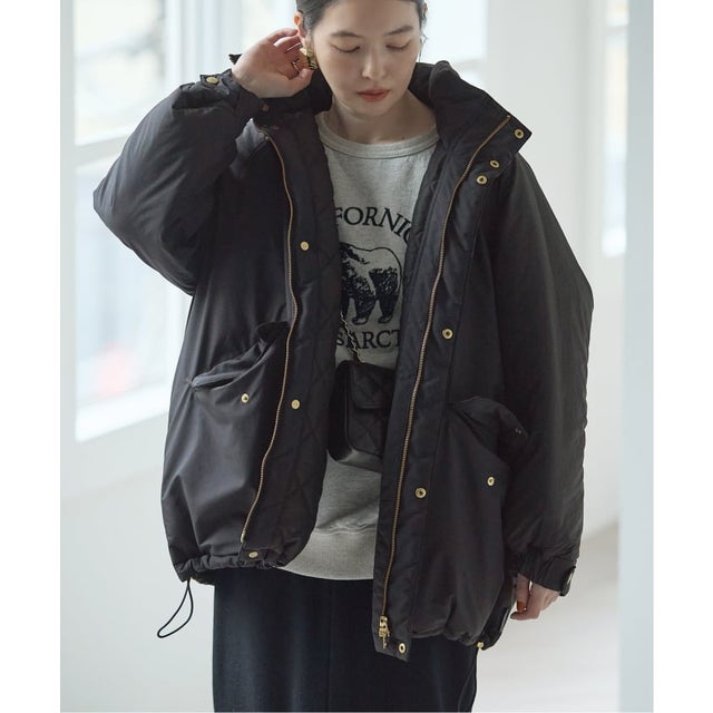 《予約》TRADITIONAL WEATHERWEAR 別注 SELSEY MIDDLE キルティングコート （ブラック）