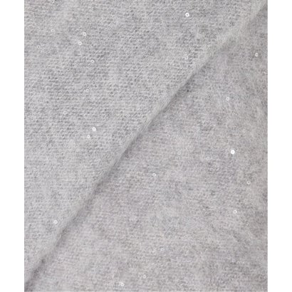 《予約》WOOLスパンコール プルオーバー （グレー）｜詳細画像