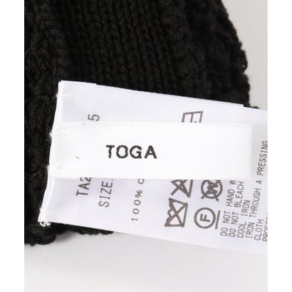 TOGA/トーガ Lace arm cover 手袋 （ブラック）｜詳細画像