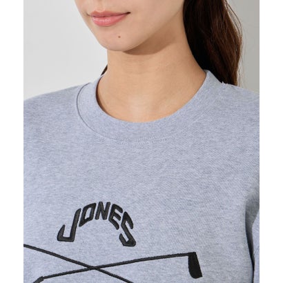 【JONESコラボ】フロントロゴ長袖プルオーバー （カーキ（36））｜詳細画像