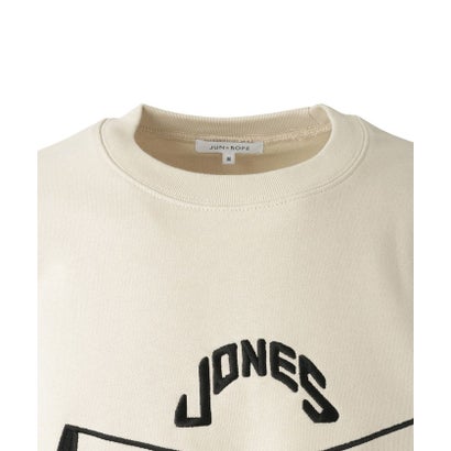【JONESコラボ】フロントロゴ長袖プルオーバー （カーキ（36））｜詳細画像