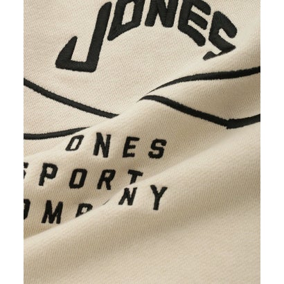 【JONESコラボ】フロントロゴ長袖プルオーバー （ベージュ系（28））｜詳細画像
