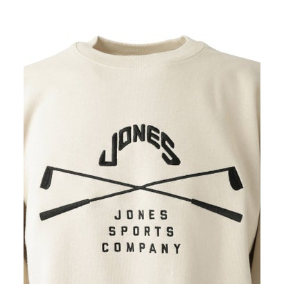 【JONESコラボ】フロントロゴ長袖プルオーバー （ベージュ系（28））｜詳細画像