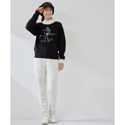 エアシャットピンソニック加工中わたパンツ/光吸収発熱・保温・防風・撥水・セットアップ対応 （ホワイト（10））｜詳細画像