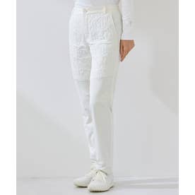 エアシャットピンソニック加工中わたパンツ/光吸収発熱・保温・防風・撥水・セットアップ対応 （ホワイト（10））