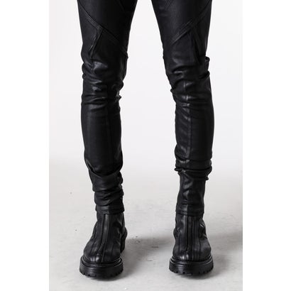 COTTON KNIT DENIM BLACK｜詳細画像
