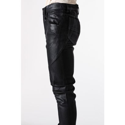 COTTON KNIT DENIM BLACK｜詳細画像