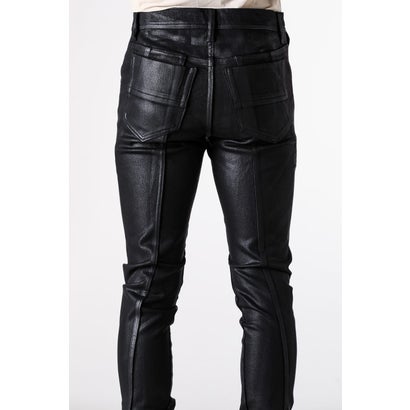 COTTON KNIT DENIM BLACK｜詳細画像