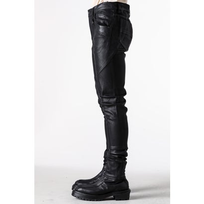 COTTON KNIT DENIM BLACK｜詳細画像