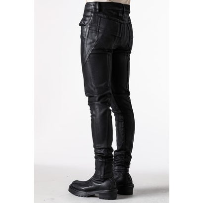 COTTON KNIT DENIM BLACK｜詳細画像