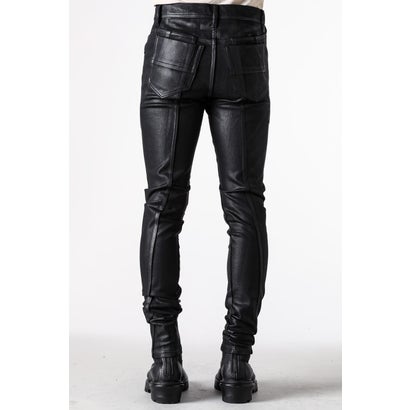 COTTON KNIT DENIM BLACK｜詳細画像