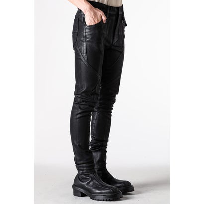 COTTON KNIT DENIM BLACK｜詳細画像