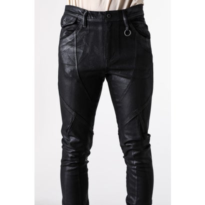 COTTON KNIT DENIM BLACK｜詳細画像