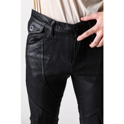COTTON KNIT DENIM BLACK｜詳細画像