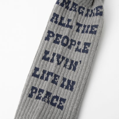 GH（1P）PEACEソックス （M・グレー）｜詳細画像