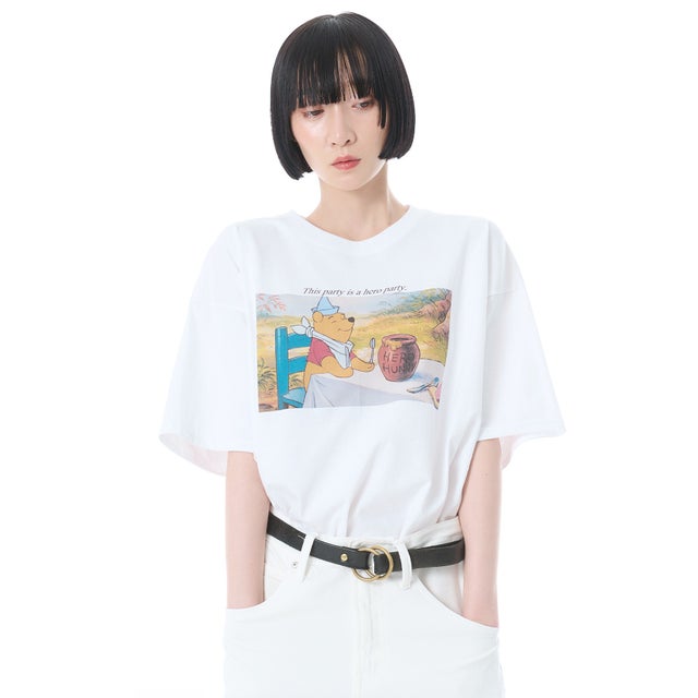 Disney / Winnie the Pooh Movie Graphic Tee （ホワイト）