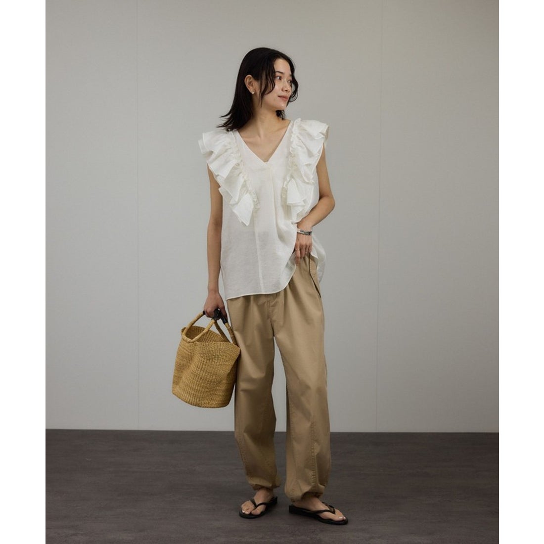 サロン アダム エ ロペ SALON adam et rope' 【WEB限定】2WAYギャザー