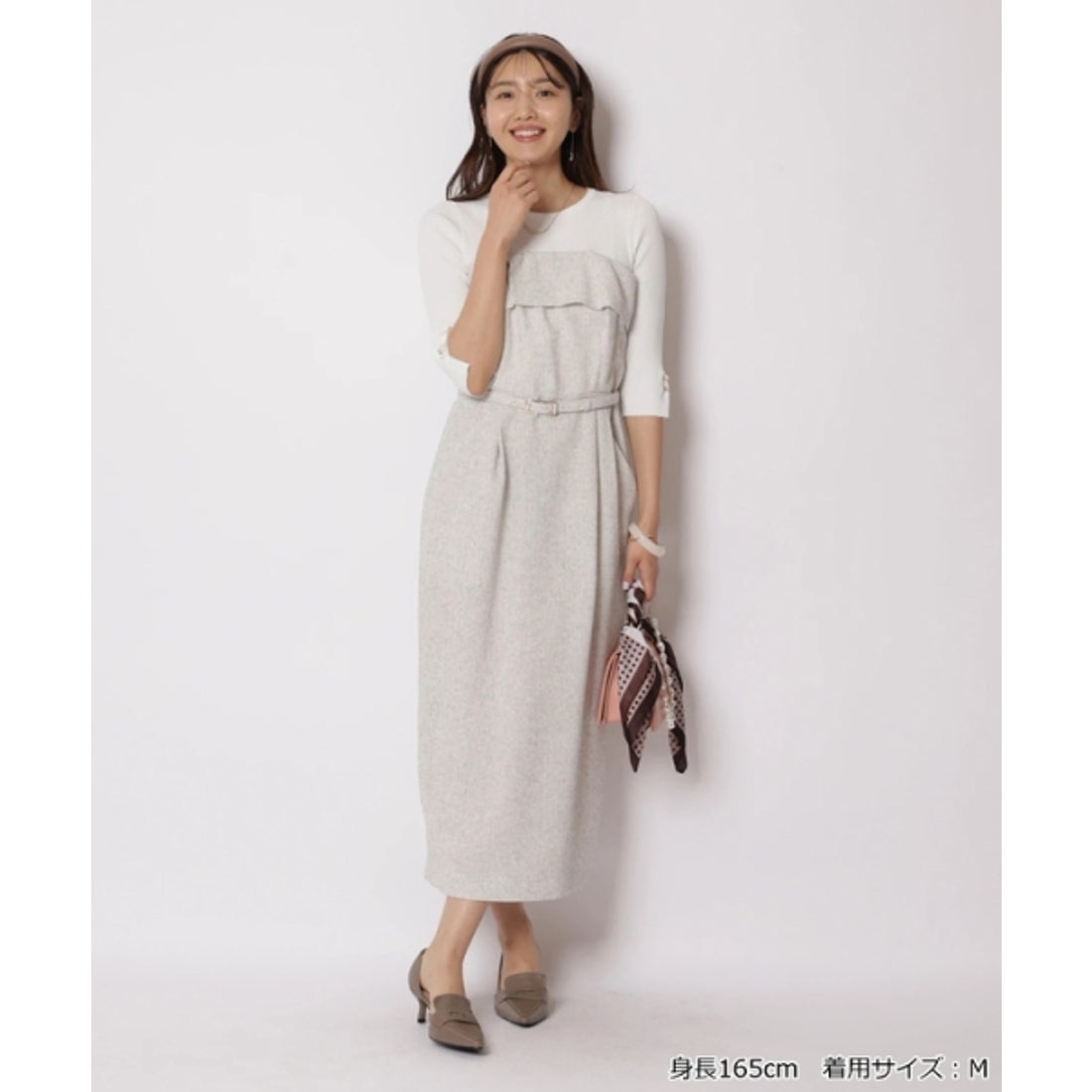 ジャスグリッティー JUSGLITTY 《マルイ限定》7分袖ベアドッキング 