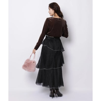 ベロアカットソー （オフ白）｜詳細画像