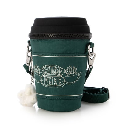 KIPLING X FRIENDS COFFEE CUP XB クロスボディバッグ （Perk Green）｜詳細画像