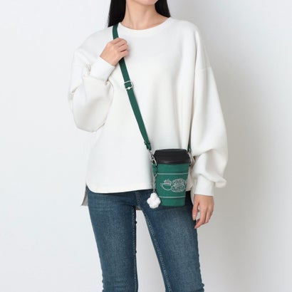 KIPLING X FRIENDS COFFEE CUP XB クロスボディバッグ （Perk Green）｜詳細画像