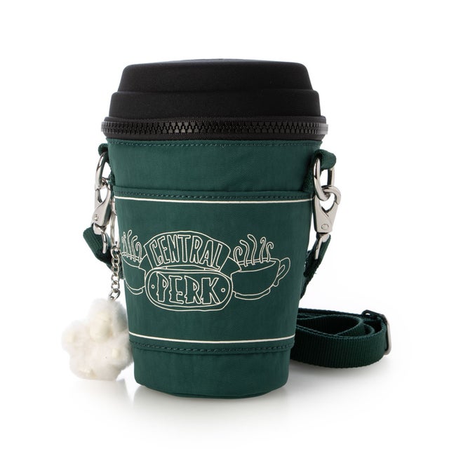 KIPLING X FRIENDS COFFEE CUP XB クロスボディバッグ （Perk Green）
