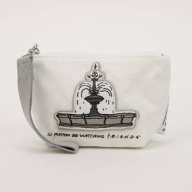 KIPLING X FRIENDS NAOMI POUCH S ポーチ （Fountain White）