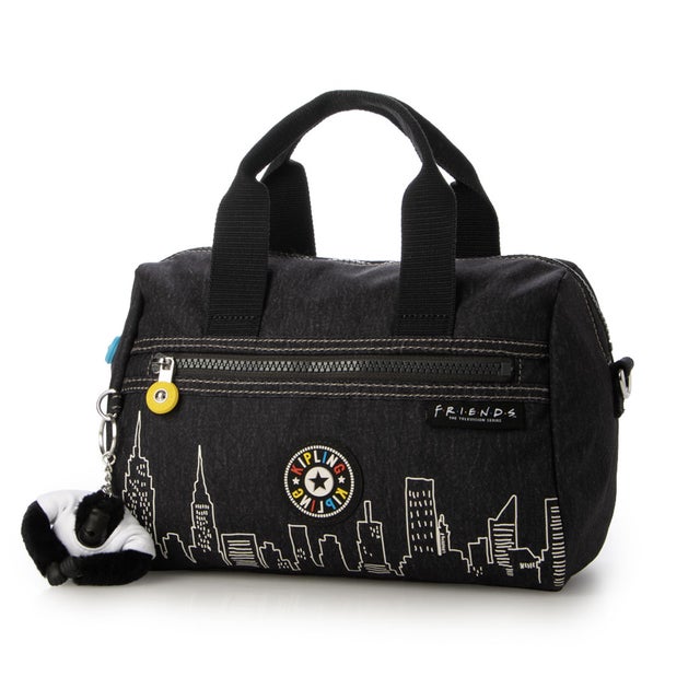 KIPLING X FRIENDS BINA M ZIP クロスボディバッグ （Skyline Black）