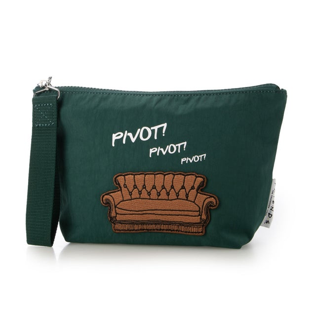 KIPLING X FRIENDS NAOMI POUCH M ポーチ （Perk Green）