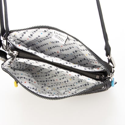 KIPLING X FRIENDS RIRI ZIP クロスボディバッグ （Skyline Black）｜詳細画像