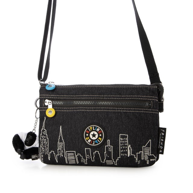 KIPLING X FRIENDS RIRI ZIP クロスボディバッグ （Skyline Black）