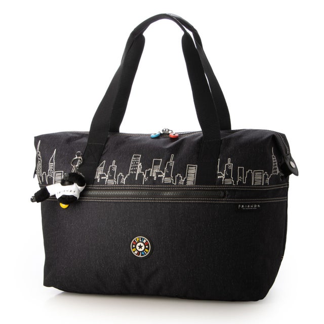 KIPLING X FRIENDS ART M FRIENDS トートバッグ （Skyline Black）