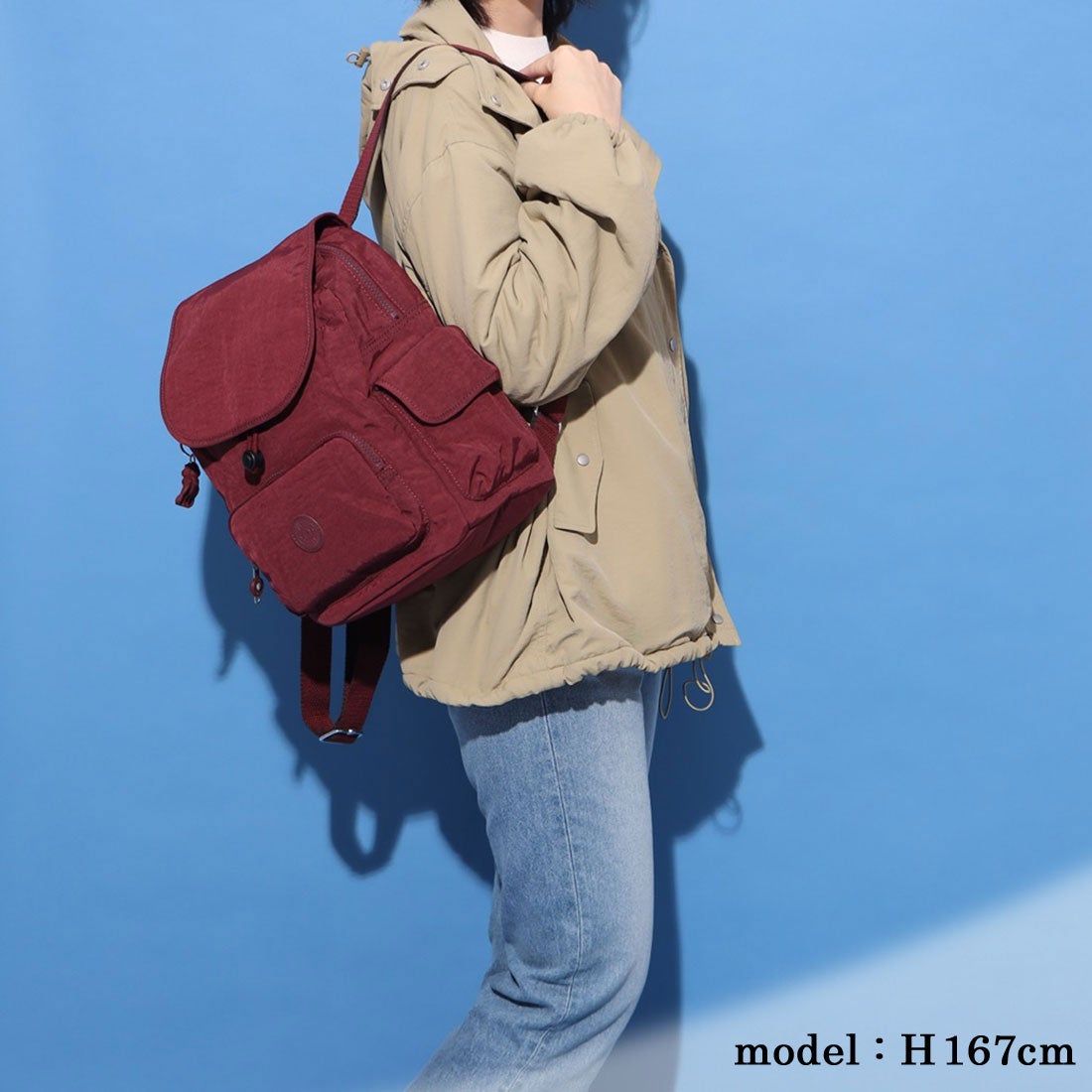 キプリング Kipling CITY PACK S （true beige c） B5サイズ バック ...