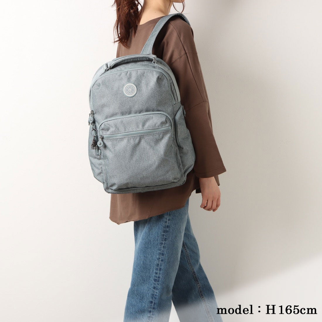 キプリング Kipling OSHO （Charcoal） A4サイズ ノートPC対応バック 
