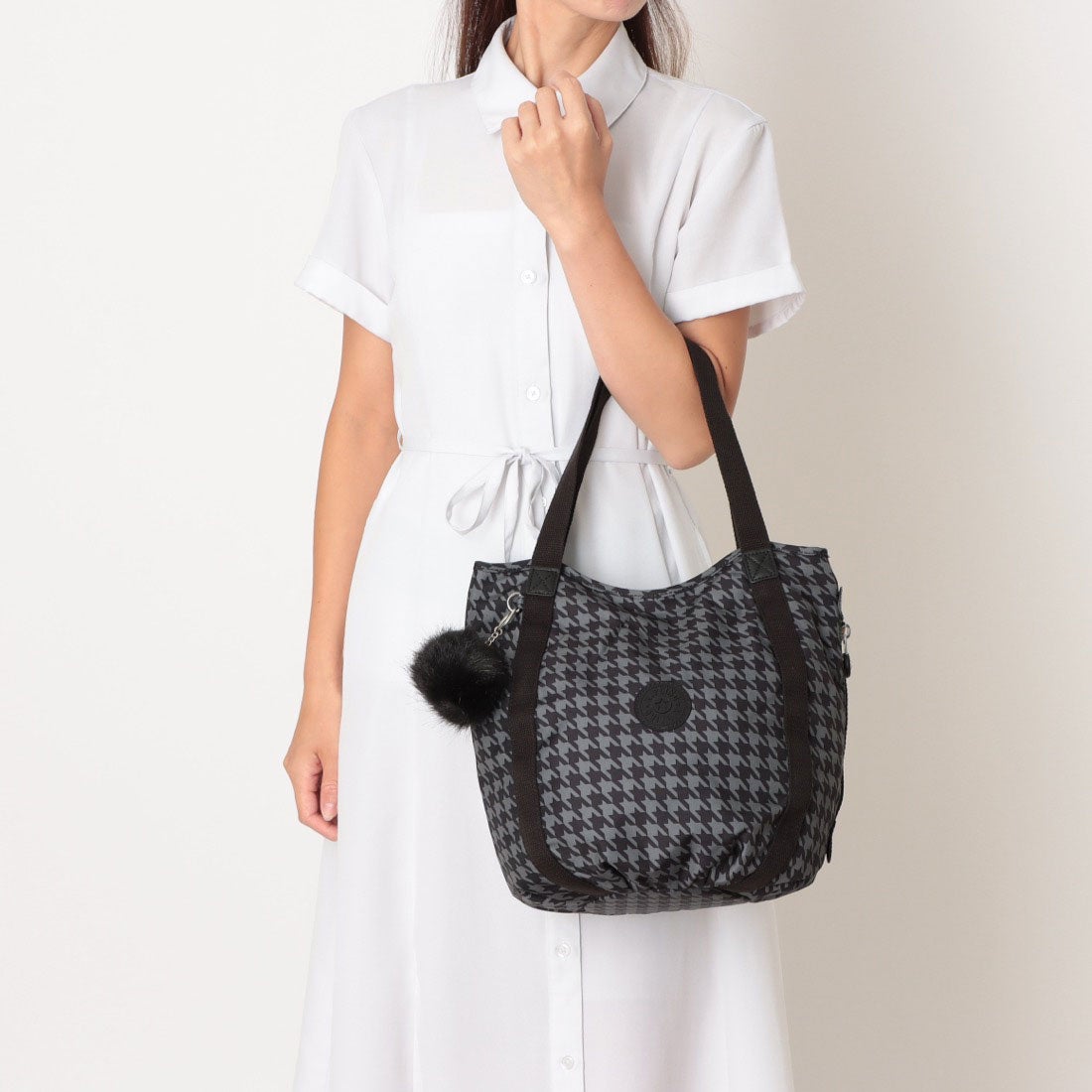 8582 KIPLING Kipling キプリング 2way ショルダーバッグ トートバッグ 