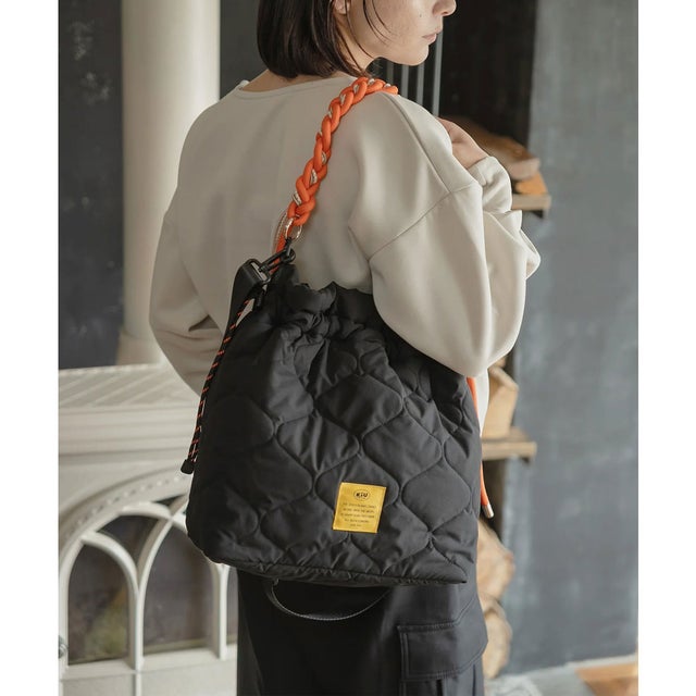 トートバッグ 13L 2way ハンドバッグ ショルダーバッグ 撥水 （BK）