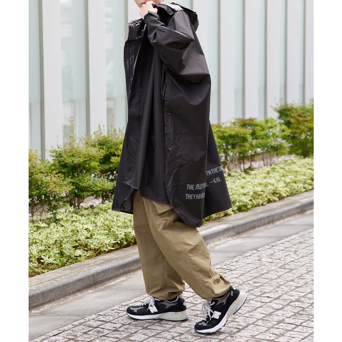キウ KiU 【KiU】/KiU NEW STANDARD RAIN PONCHO 「キャンプ・フェスに