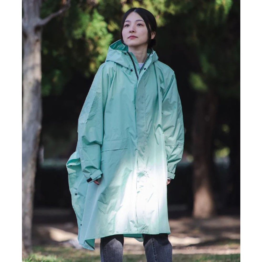 キウ KiU 【KiU】/KiU NEW STANDARD RAIN PONCHO 「キャンプ・フェスに