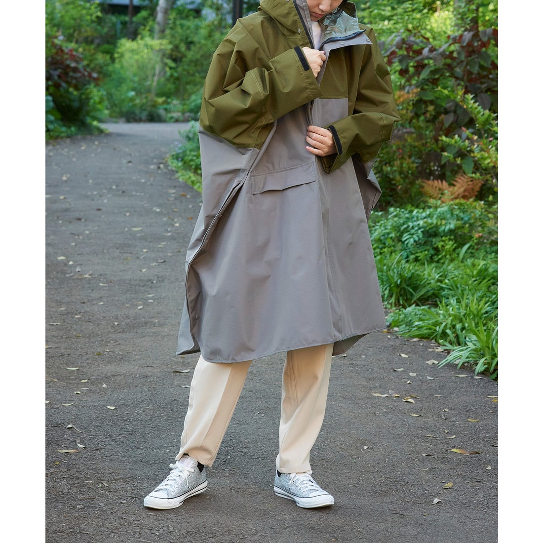 キウ KiU 【KiU】/KiU NEW STANDARD RAIN PONCHO 「キャンプ・フェスに