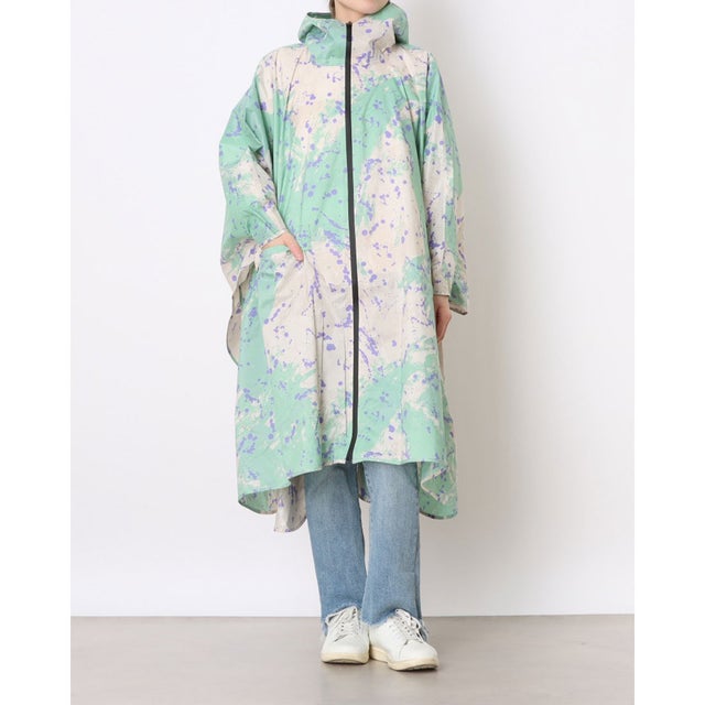 アウトドアカジュアル レインウェア  RAIN PONCHO 2ND K405-620 （スプラッシュミント）