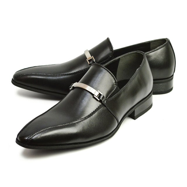 
                    ビジネスシューズ メンズ 日本製 本革 革靴 フォーマル 紳士靴 レザー 幅広 3EEE 制菌 消臭 吸水 速乾 （ブラック）