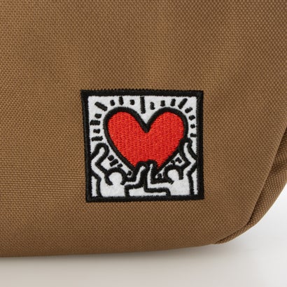 キース・ヘリング Keith Haring 15699【008.ブラウン】ベーシックショルダーバッグ （ブラウン）｜詳細画像
