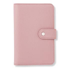 充実ポケットで整とん美人 ハッピーピンクの手帳型ポーチ （ピンク）