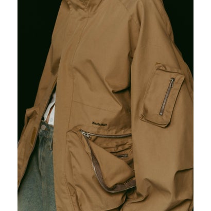 クヌースマーフ Knuth Marf nylon blouson KM25AG02 （キャメル 