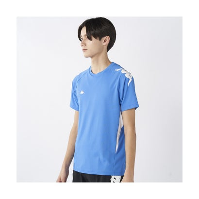 カッパ/キッズ/Kappa Jr 半袖オミニシャツ （BL）｜詳細画像
