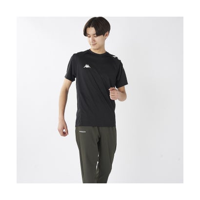 カッパ/キッズ/Kappa Jr 半袖オミニシャツ （BK）｜詳細画像